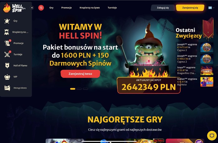 Jak otworzyć konto w kasynie online HellSpin